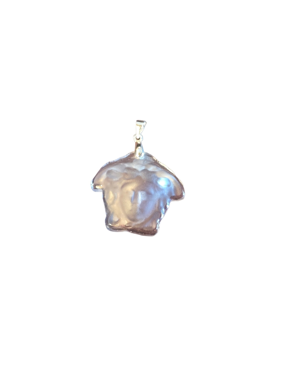 Versace Glass  Medusa Pendant With Sterling Silver Clasp  (Uni Sex) - Picture 2 of 5